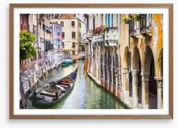 The romance of Venice Framed Art Print 79515397