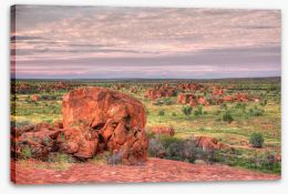 Devils Marbles Stretched Canvas 79616334