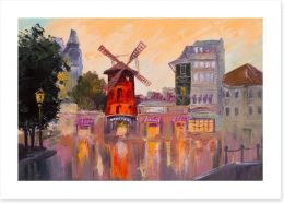 The Moulin Rouge Art Print 79670064