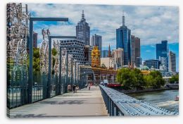 Melbourne Stretched Canvas 79815206