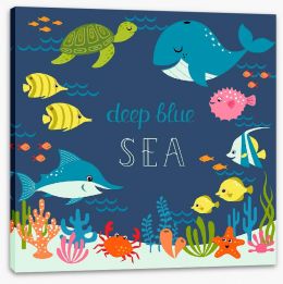 Under The Sea Stretched Canvas 80263246