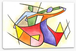 Cubism Stretched Canvas 81045261