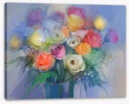 Elegant bouquet Stretched Canvas 81445997