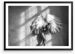 Broken wings Framed Art Print 81957488