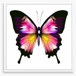 Butterflies Framed Art Print 82427351