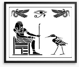 Egyptian Art Framed Art Print 8273846