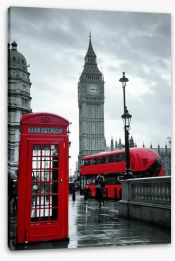 Iconic London Stretched Canvas 83058007