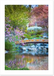Garden of zen Art Print 83424899