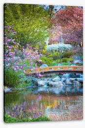 Garden of zen Stretched Canvas 83424899