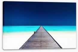 Jetty Stretched Canvas 83429553