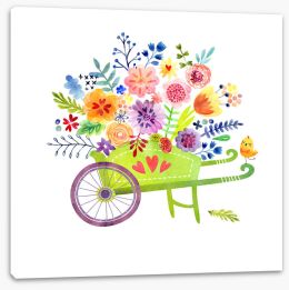 Fun Gardens Stretched Canvas 83589761
