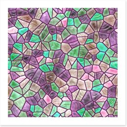 Mosaic Art Print 85062228