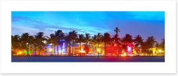 Miami Beach panorama Art Print 85477052