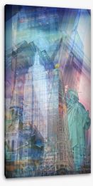 New York Stretched Canvas 85519026