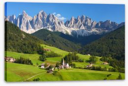 The magnificent Dolomites Stretched Canvas 86219880