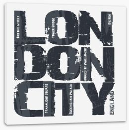 London Stretched Canvas 86302001