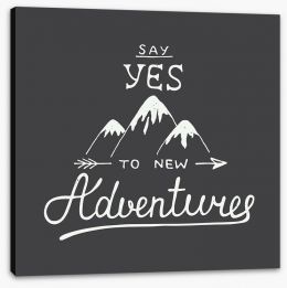 New adventures Stretched Canvas 86662591