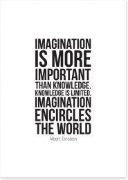 Imagination encircles the world