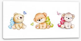 Teddy Bears Stretched Canvas 87050694