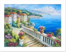 Summer in Greece Art Print 87340375