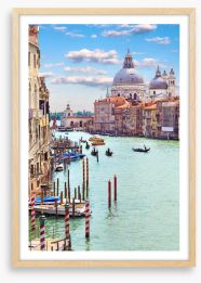 The beauty of Venice Framed Art Print 87727085