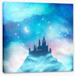 Fairy Castles Stretched Canvas 88384144