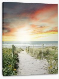 Beaches Stretched Canvas 88430666