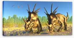 Dinosaurs Stretched Canvas 88584463