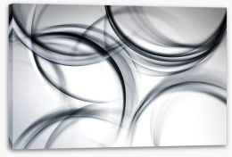 Black and White Stretched Canvas 89214074