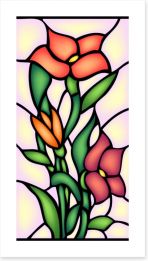 Stained Glass Art Print 90029004