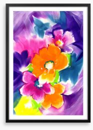Sunpatch bloom II Framed Art Print 90094184