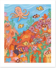 Under The Sea Art Print 90385857
