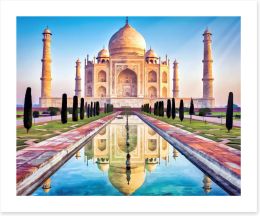 Indian Art Art Print 91377488