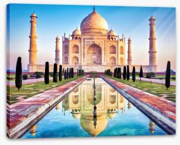 Indian Art Stretched Canvas 91377488