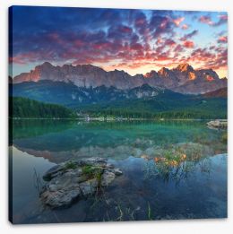 Lakes Stretched Canvas 91514230