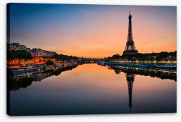 Paris Stretched Canvas 91574799