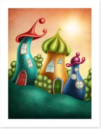Magical Kingdoms Art Print 91826633