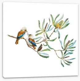 Birds Stretched Canvas 92329631