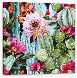 Floral Stretched Canvas 92330377