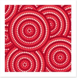 Aboriginal Art Art Print 92924880