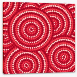 Aboriginal Art Stretched Canvas 92924880