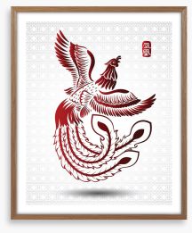 Chinese Art Framed Art Print 93735588