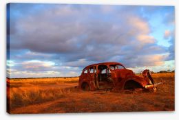On the Nullarbor Plain Stretched Canvas 94079267