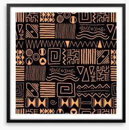 African Framed Art Print 94417616