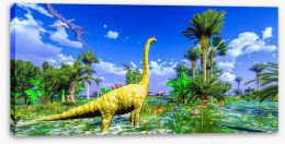 Dinosaurs Stretched Canvas 94568287