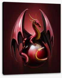 Dragons Stretched Canvas 95364200
