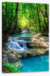Waterfalls Stretched Canvas 96026494