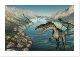 Dinosaurs Art Print 96204488