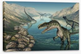 Dinosaurs Stretched Canvas 96204488
