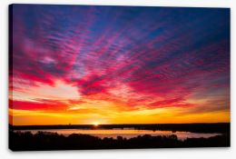Sunsets / Rises Stretched Canvas 96240150